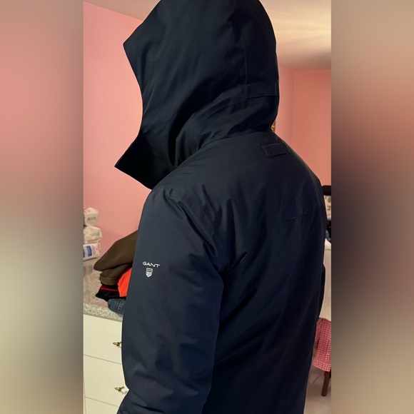 New Gant ‘the commuter’ navy lined jacket - Picture 5 of 8